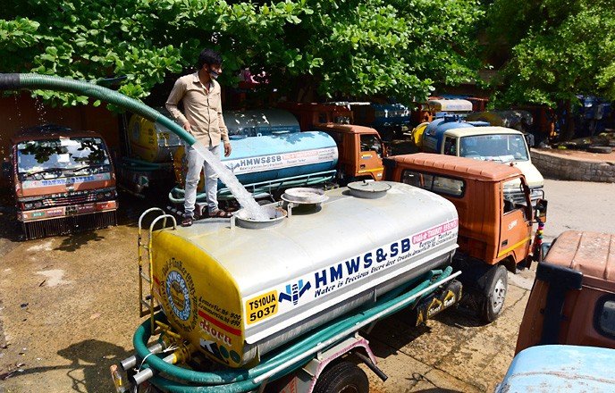water tanker