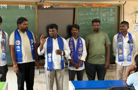 BSP Leaders Visit Revalli ZPHS