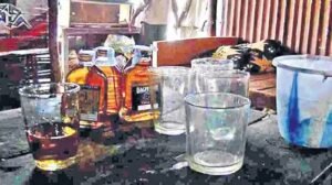 Illegal Liquor Sales
